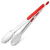 The Candery Hot Dog Accessories - Stainless Steel Hot Dog Tongs Non-Slip Rubber Grip - for Carnivals BBQ Picnics, Concession Stands view 1