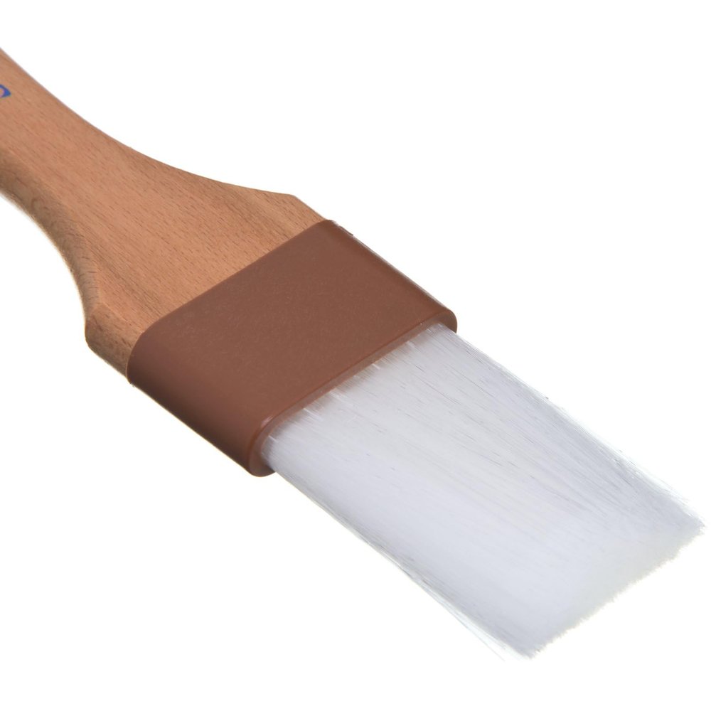 SPARTA Flat Nylon Pastry Brush 4039600 Pastry Brush for Baking with Hardwood Handle and Nylon Bristles for Kitchens, Restaurants or Catering, 1.5in