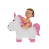 Mega Favors Keepsake Figurine 12 pcs Baby Girl Holding Pacifier Riding Unicorn, Awesome Decorations or Party Favors, Pregnancy Announcements, Gender Reveals, Birthday and Special Celebrations view 2