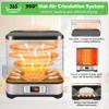 Homdox Food Dehydrator Machine, 8 BPA-Free Trays, 72H Timer & Temperature Control 158F Max, 400W Dehydrator for Food and Jerky, Fruit, Herbs, Meat, Veggies, Dog Treats, Fruit Roll Sheet Included view 3