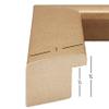 Craig Frames 23247006 12 x 12 Inch Picture Frame, Distressed Gold, Set of 4 view 3