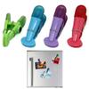 4pc Kitchen Bag Clips Magnet Food Chip Multi Purpose Clothespin Mini Clip Crafts view 2