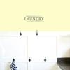 Sweetums Signatures Laundry Wall Decal 36" Wide x 8.5" Tall White view 4