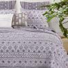 Barefoot Bungalow Denmark Quilt Set, Full/Queen, Ivory view 4