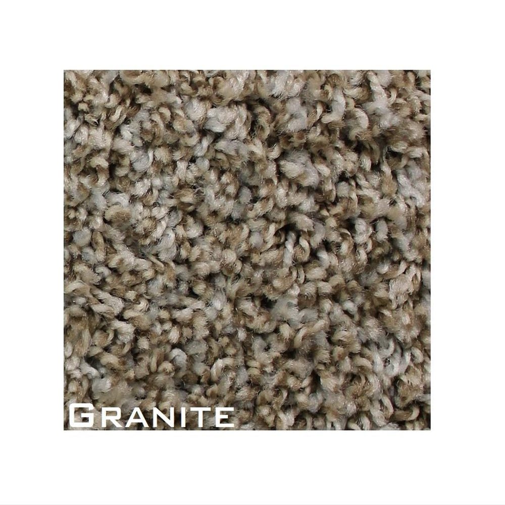 24 Pc 8"x24" - Granite, Dog Assist Carpet Stair Tread Set | ECONOMICAL Solutions Warm Touch 5/8" Multicolored Fibers with a Twist!