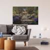 Monet Wall Art Collection Canvas Pathway in Monet's Garden at Giverny, 1901 Prints Wrapped Gallery Wall Art | Stretched and Framed Ready to Hang, 12X18 view 4