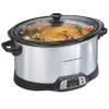 Hamilton Beach 8 Quart Programmable Countdown Slow Cooker (33480) (Renewed) view 1