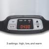 Hamilton Beach 8 Quart Programmable Countdown Slow Cooker (33480) (Renewed) view 2