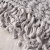 51"x63" Summer Fall Spring Fluffy Grey Chenille Blanket Throw Home Decorative Cozy Throw Blanket Office Couch Sofa Bed Beach Travel Throw Her Gift view 3