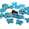 Factory Direct Craft Turquoise Flat Back Butterfly Rhinestones | 720 Pieces view 1