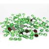 Factory Direct Craft Apple Green Flat Back Faceted Round Rhinestones | Approx. 4200 Pieces view 1