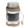 Factory Direct Craft Rustic Chalkboard Twine Mason Jar | 2 Pieces view 1