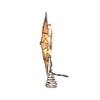Kurt Adler 10-Light 12-Point Capiz Star and Center Gem Treetop view 4