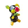 Yellow Glass Pig Figurine  Hand-Blown Murano-Style Miniature  Collectible Piggy Ornament for Shelf or Desk  Gift for Animal Lovers & Home Dcor view 1