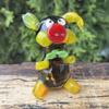 Yellow Glass Pig Figurine  Hand-Blown Murano-Style Miniature  Collectible Piggy Ornament for Shelf or Desk  Gift for Animal Lovers & Home Dcor view 4