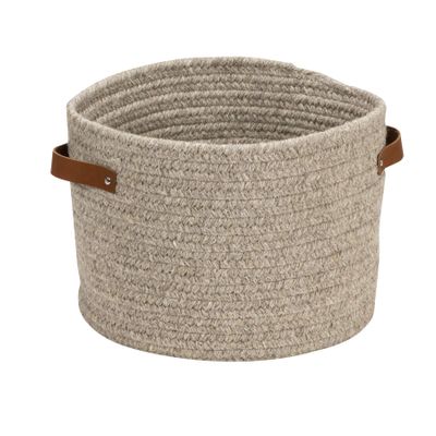 Colonial Mills Monaco Basket - Grey 16"x16"x12"