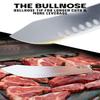 Dalstrong Bull Nose Butcher Knife - 14 inch - Gladiator Series Elite - High Carbon Premium German Steel - Black G10 Handle - Meat BBQ Knife - Sheath Included - NSF Certified view 2