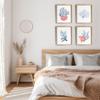 Beach Decor Art Prints (Set of 4) - Unframed - 8x10s | Serene and Inviting Coral-Themed Wall Art Prints | Perfect for Nautical and Ocean-Inspired Home Decor | Bathroom Wall Decor | Apartment Dcor's view 4
