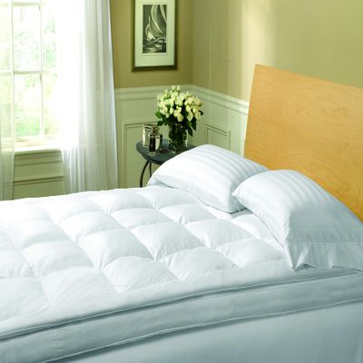3'' Feather&Down Top Featherbed with Pillow