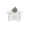 Clear Choice, Acrylic Round disassemble Riser Display Stand | Multipurpose Tabletop Risers for Displaying Personal or Business Decor, Cupcakes | Clear, Stable (5.5'' H X 11'' D) view 2