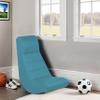 Factory Direct Partners 10489 Soft Ergonomic Horizontal Soft Video Rocker- Great for Reading, Gaming, Meditating, or TV for Kids Teens and Adults - Teal view 2