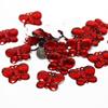Factory Direct Craft Red Flat Back Butterfly Rhinestones | 720 Pieces view 1