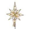 Kurt Adler 10-Light 11.4-Inch Capiz Bethlehem Star Treetop view 1