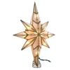 Kurt Adler 10-Light 11.4-Inch Capiz Bethlehem Star Treetop view 2