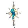 Kurt Adler 10-Light Capiz Bethleham Star with Seahorse Treetop view 1