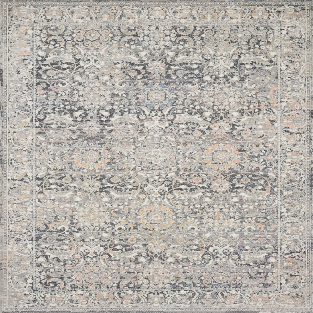 Loloi Lucia Collection LUC-04 Grey/Mist 2'-8" x 8' Runner Rug