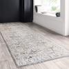 Loloi Lucia Collection LUC-04 Grey/Mist 2'-8" x 8' Runner Rug view 2
