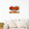 The Oliver Gal Artist Co. Typography and Quotes Wall Art Canvas Prints 'I Adore You' Home Dcor, 12" x 12", Red, Blue view 4