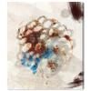 The Oliver Gal Artist Co. Abstract Wall Art Canvas Prints 'Mi Panal de Abejas' Home Dcor, 20" x 24", Brown view 1