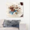 The Oliver Gal Artist Co. Abstract Wall Art Canvas Prints 'Mi Panal de Abejas' Home Dcor, 20" x 24", Brown view 3