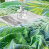 AUNMAS Breathable Bedding Set Leaves Printing Pillowcase Flat Sheet Bedspread for Home Bedroom(1#) view 4