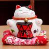 4.5'' Porcelain Lucky Cat Maneki Neko Feng Shui Cats Gifts B8 view 1