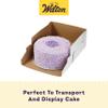 Wilton 12-Inch Cake Boxes with Windows for 10-Inch Cakes, White, Sturdy Cardboard, 6-Count view 3