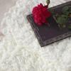51"x63" Summer Fall Spring Fluffy White Chenille Blanket Throw Home Decorative Cozy Throw Blanket Office Couch Sofa Bed Beach Travel Throw Her Gift view 3