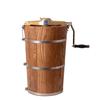 Lehman's Manual Ice Cream Maker - Make Your Own Homemade Ice Cream, Hand Crank with Stainless Steel Can and Oak Tub, 8 Quart Capacity view 1