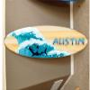 5' wall hanging surf board surfboard decor hawaiian beach surfing beach decor view 1