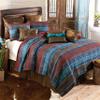 BLACK FOREST DECOR Sunset Arrows Queen Quilt Set - Cotton Poly Blend, Lightweight, Machine Washable, Western Quilt with Tribal Patterns, Includes Quilt & Shams, 92" W x 96" L view 1