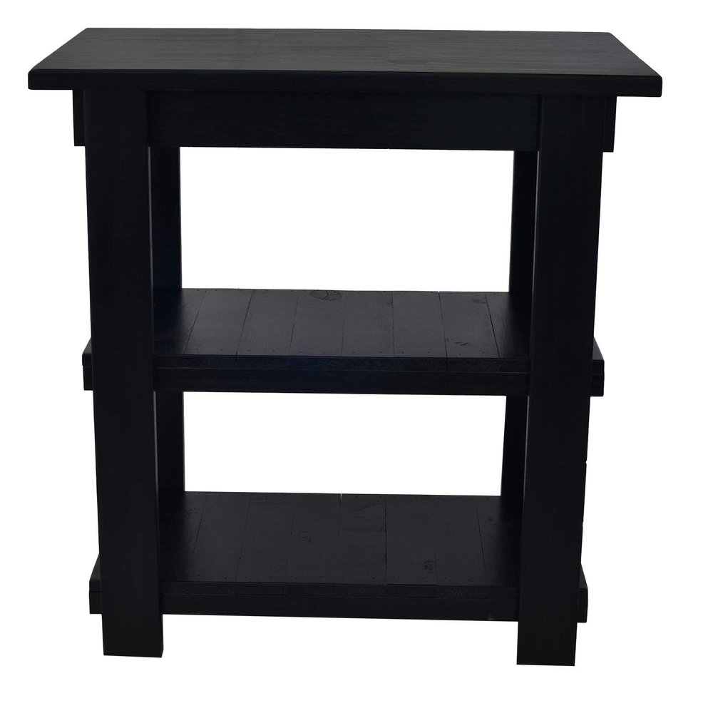 Ezekiel and Stearns Oxford Black Kitchen Island (36)