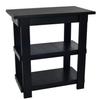 Ezekiel and Stearns Oxford Black Kitchen Island (36) view 3