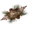 Kurt Adler 11-Inch Natural Star with Pinecones Treetop view 4