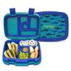 Bentgo Kids Prints Leak-Proof, 5-Compartment Bento-Style Kids Lunch Box - Ideal Portion Sizes for Ages 3-7, Durable, Drop-Proof, Dishwasher Safe, & PFAS & BPA-Free Materials (Sharks) view 1