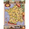 Batany 1947 Pictorial Map France Railway Tourism Extra Large Art Print Wall Mural Poster Premium XL view 1