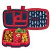 Bentgo Kids Prints Leak-Proof, 5-Compartment Bento-Style Kids Lunch Box - Ideal Portion Sizes for Ages 3-7, Durable, Drop-Proof, Dishwasher Safe, & PFAS & BPA-Free Materials (Rocket) view 1