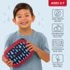 Bentgo Kids Prints Leak-Proof, 5-Compartment Bento-Style Kids Lunch Box - Ideal Portion Sizes for Ages 3-7, Durable, Drop-Proof, Dishwasher Safe, & PFAS & BPA-Free Materials (Rocket) view 3
