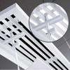 GettyGears Air Deflector Adjustable Reusable Heat and Air Deflector for Drop Ceiling Vents RV, Home HVAC, AC and Ceiling Registers Air Conditioner Deflector 23" Inch White view 4