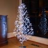 Lightshare 4ft 496L Artificial Christmas Tree Light,White Light for Home Garden Decoration,Winter,Wedding,Birthday,Christmas,Holiday,Party Decoration,Silver view 2
